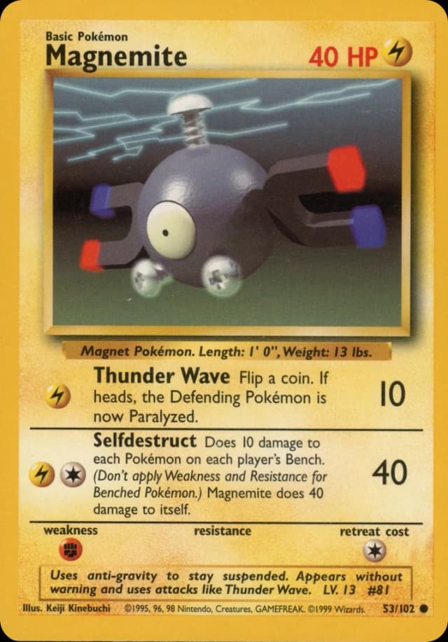 Magnemite — Base 53/102