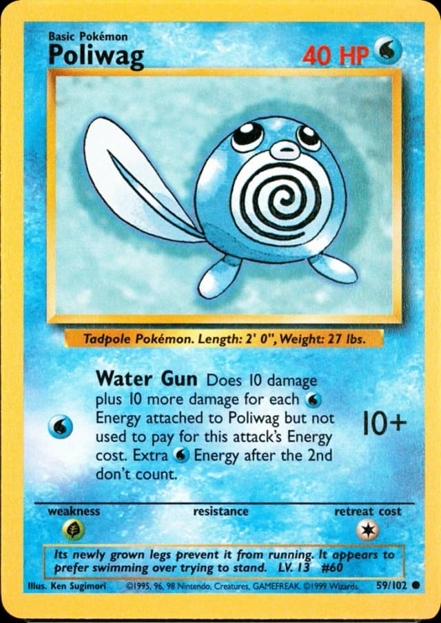 Poliwag — Base 59/102