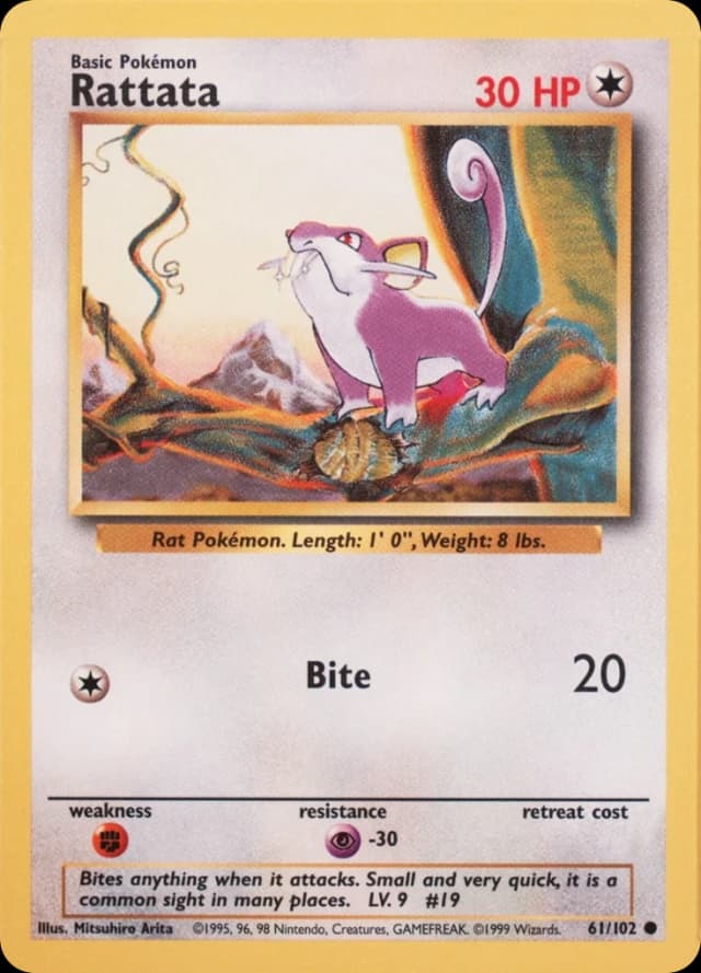 Rattata — Base 61/102