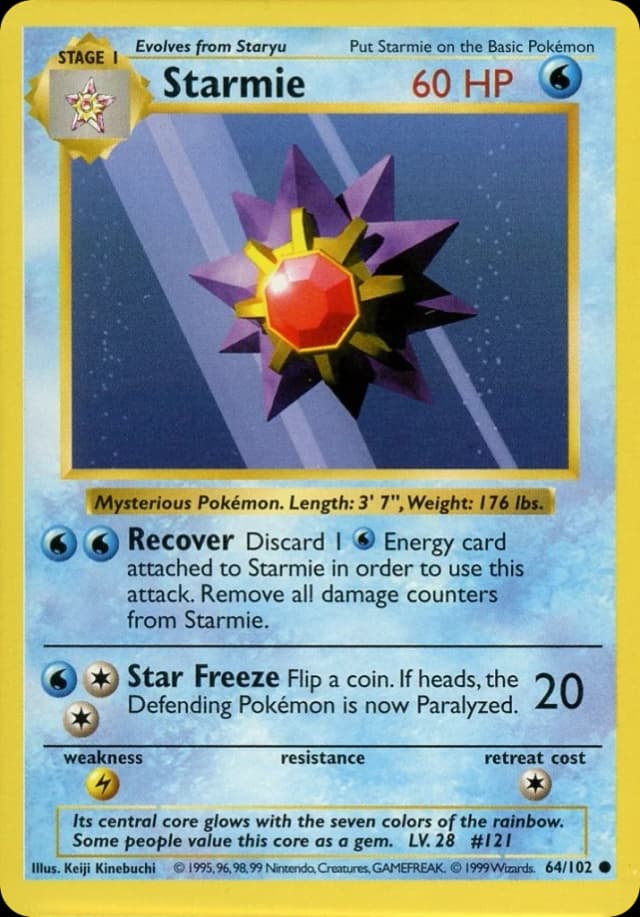 Starmie — Base 64/102