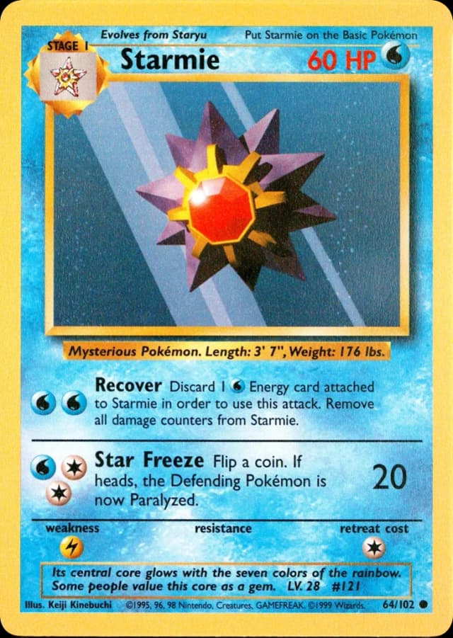 Starmie — Base 64/102