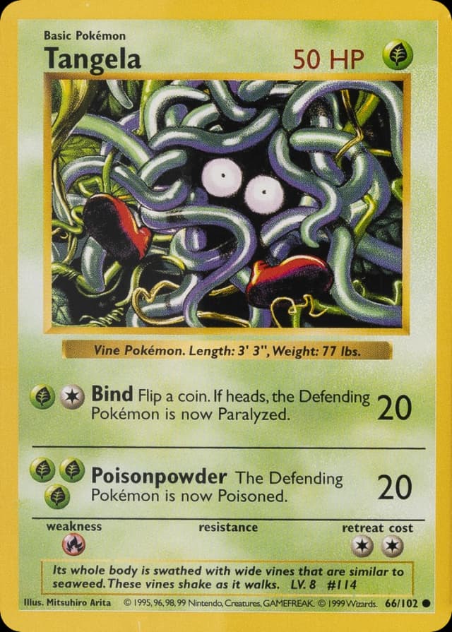 Tangela — Base 66/102