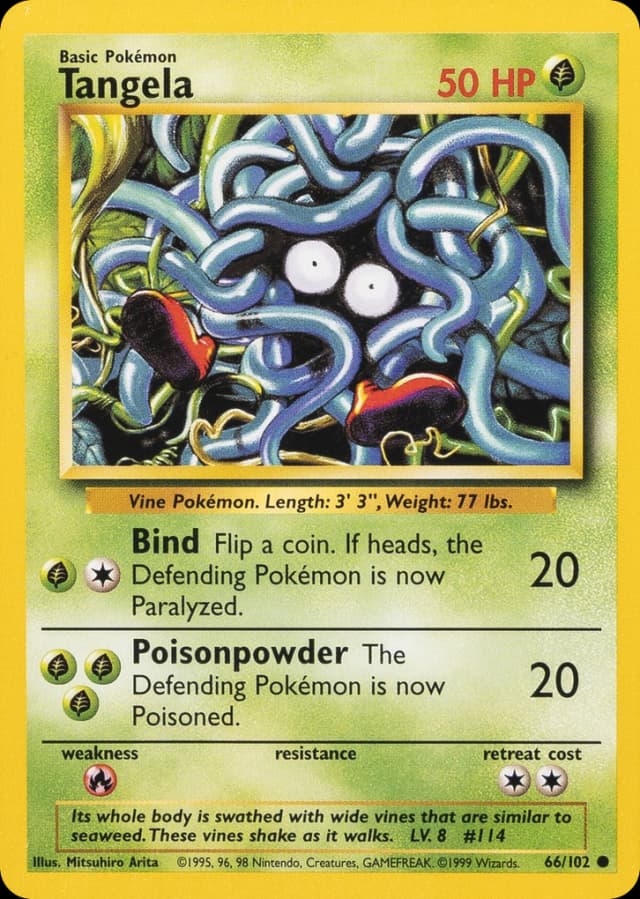 Tangela — Base 66/102