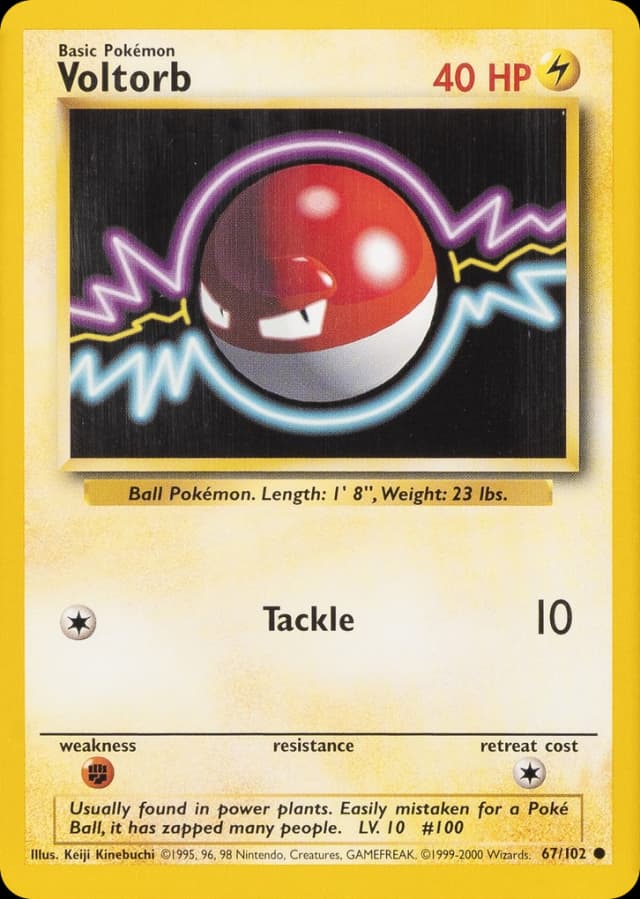 Voltorb — Base 67/102