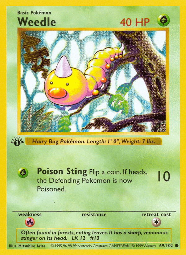 Weedle — Base 69/102