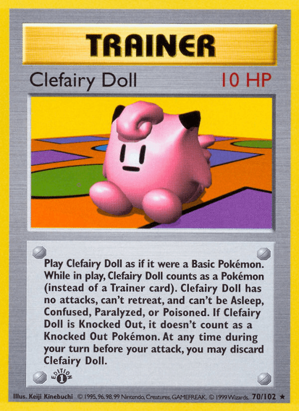 Clefairy Doll — Base 70/102