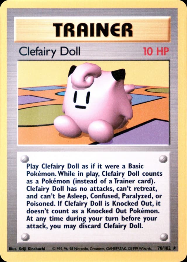 Clefairy Doll — Base 70/102