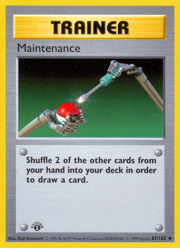 Maintenance — Base 83/102