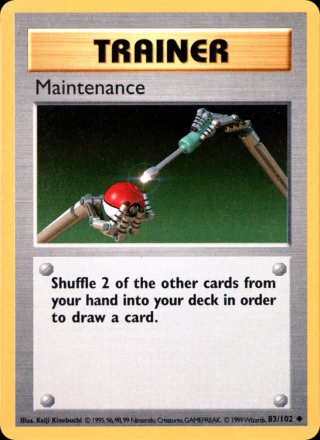 Maintenance — Base 83/102