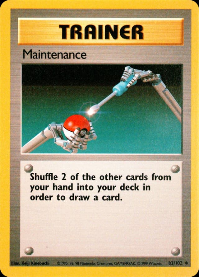 Maintenance — Base 83/102