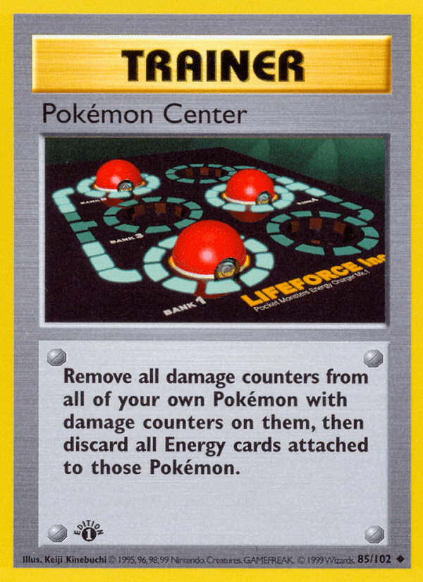 Pokémon Center — Base 85/102