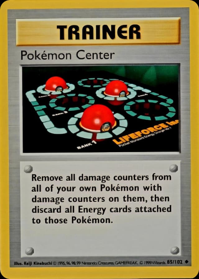 Pokémon Center — Base 85/102