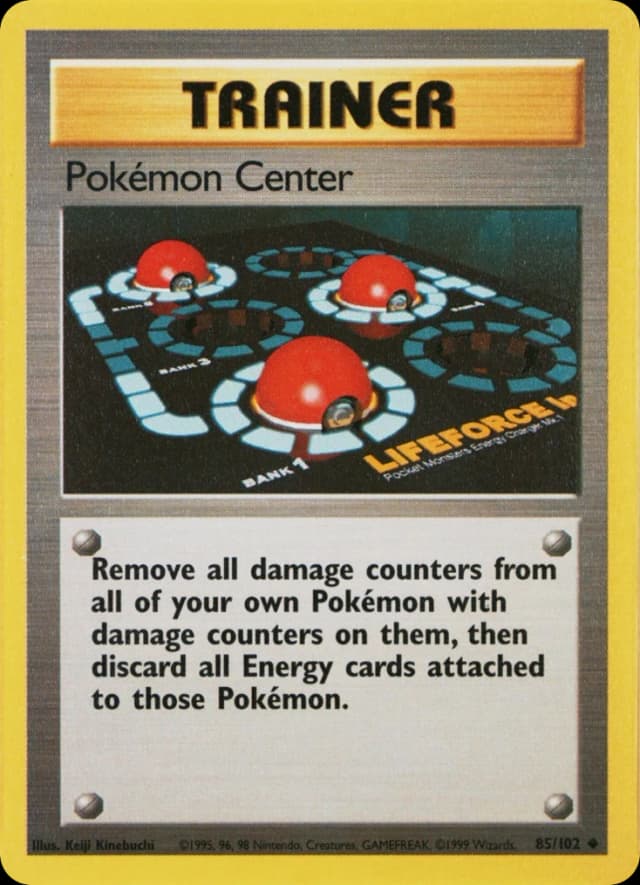 Pokémon Center — Base 85/102