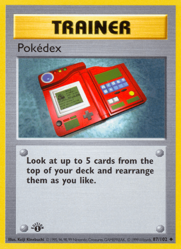 Pokédex artwork — Base 87/102