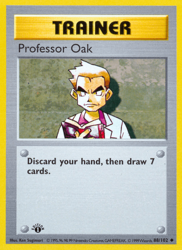 Professor Oak — Base 88/102
