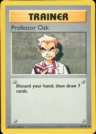 Professor Oak — Base 88/102