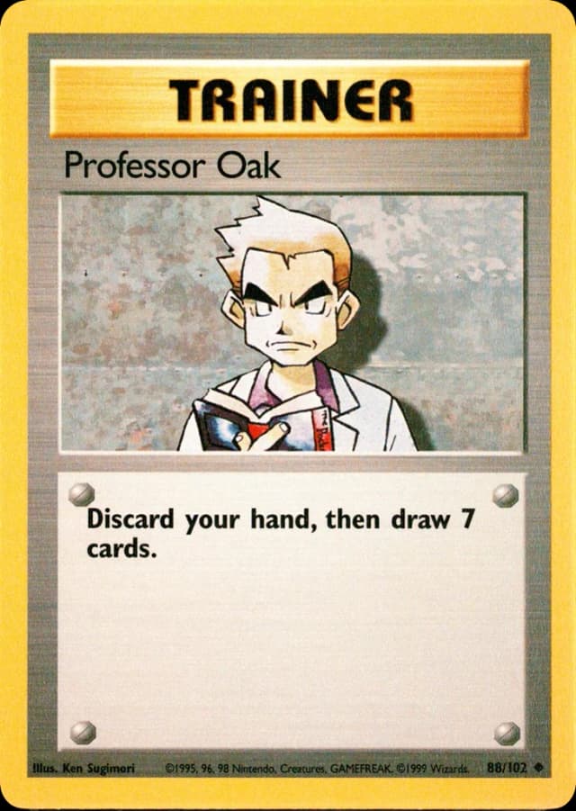 Professor Oak — Base 88/102