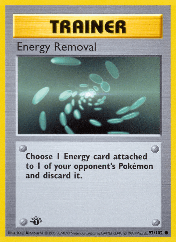 Energy Removal — Base 92/102