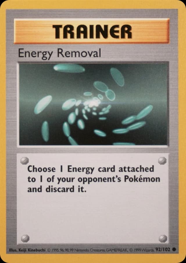 Energy Removal — Base 92/102