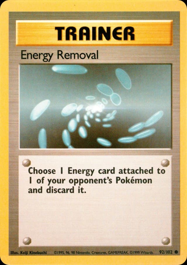 Energy Removal — Base 92/102
