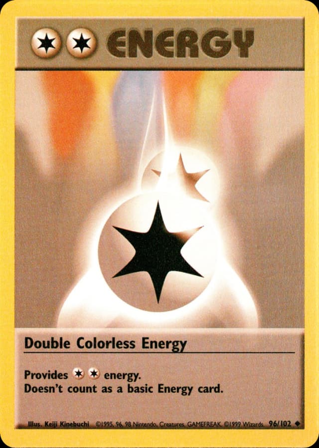 Double Colorless Energy — Base 96/102