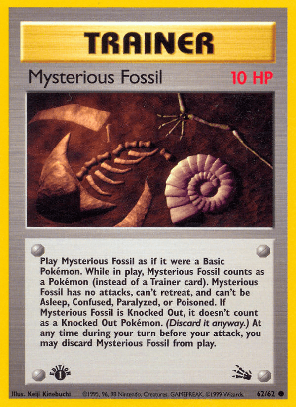 Mysterious Fossil artwork — Fossil 62/62