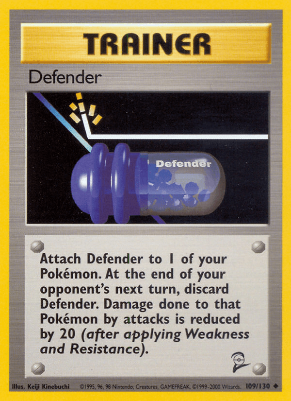 Defender artwork — Base Set 2 109/130