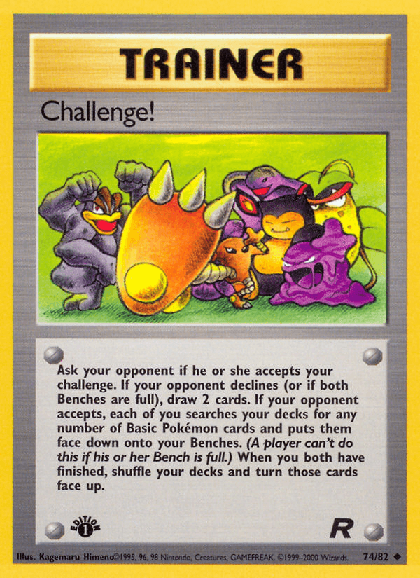 Challenge! — Team Rocket 74/83