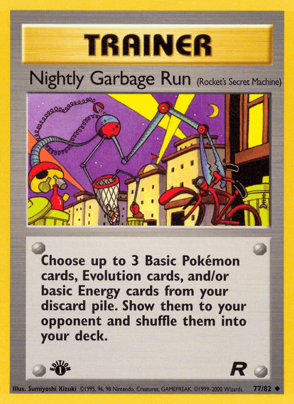 Nightly Garbage Run artwork — Team Rocket 77/83