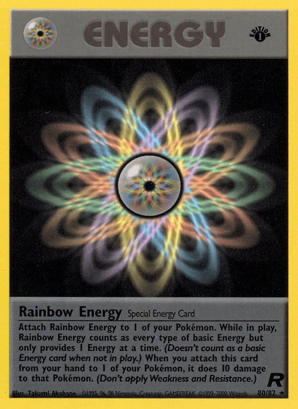 Rainbow Energy — Team Rocket 80/83