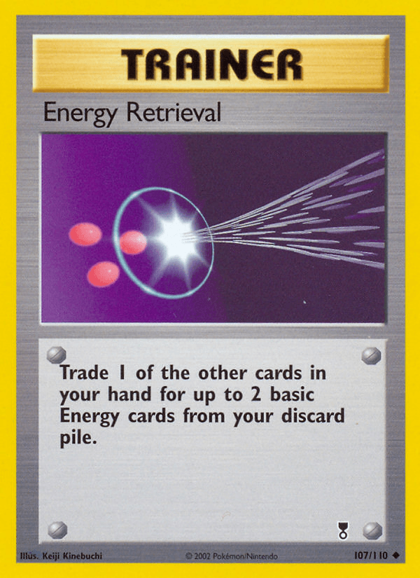 Energy Retrieval artwork — Legendary Collection 107/110