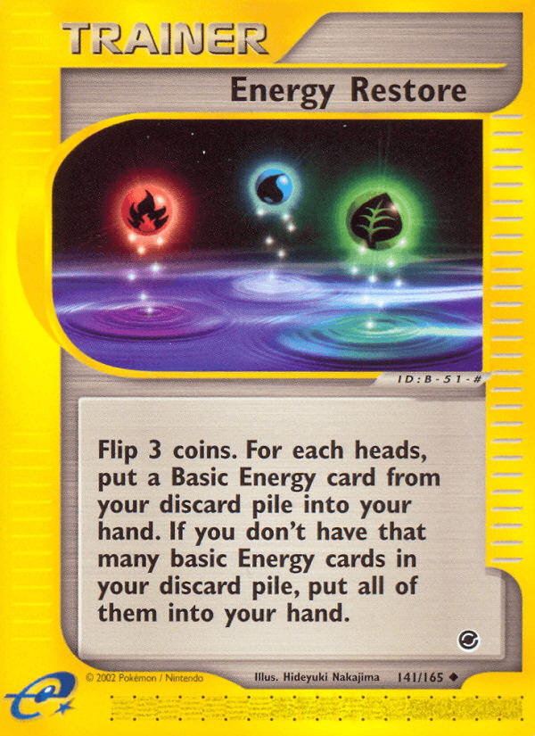 Energy Restore — Expedition Base Set 141/165