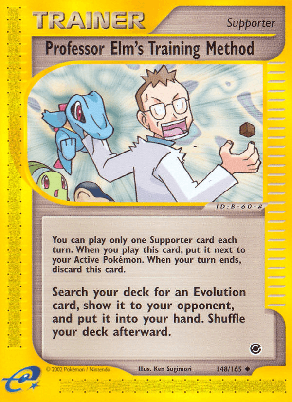 Professor Elm's Training Method — Expedition Base Set 148/165