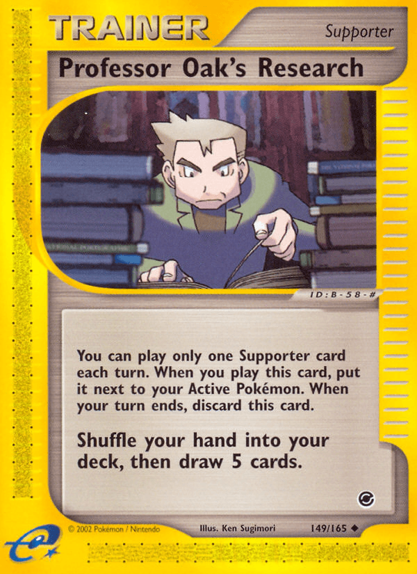 Professor Oak's Research — Expedition Base Set 149/165