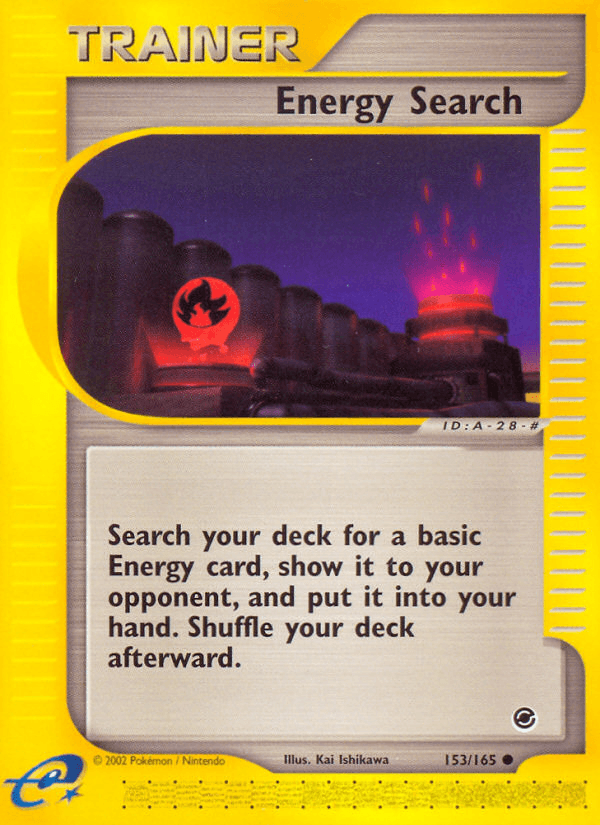 Energy Search — Expedition Base Set 153/165