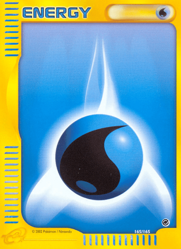 Water Energy artwork — Expedition Base Set 165/165