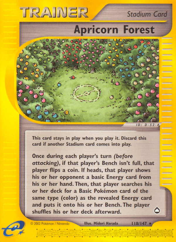 Apricorn Forest — Aquapolis 118/182