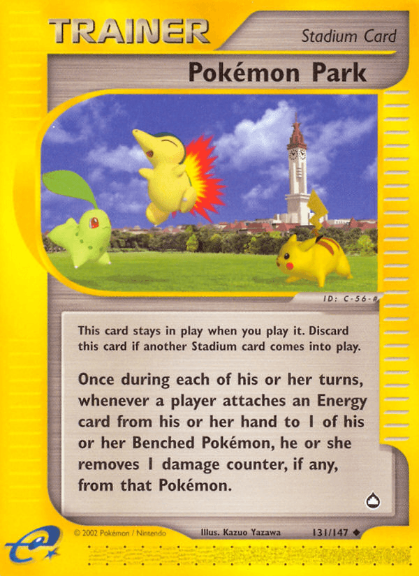 Pokémon Park — Aquapolis 131/182