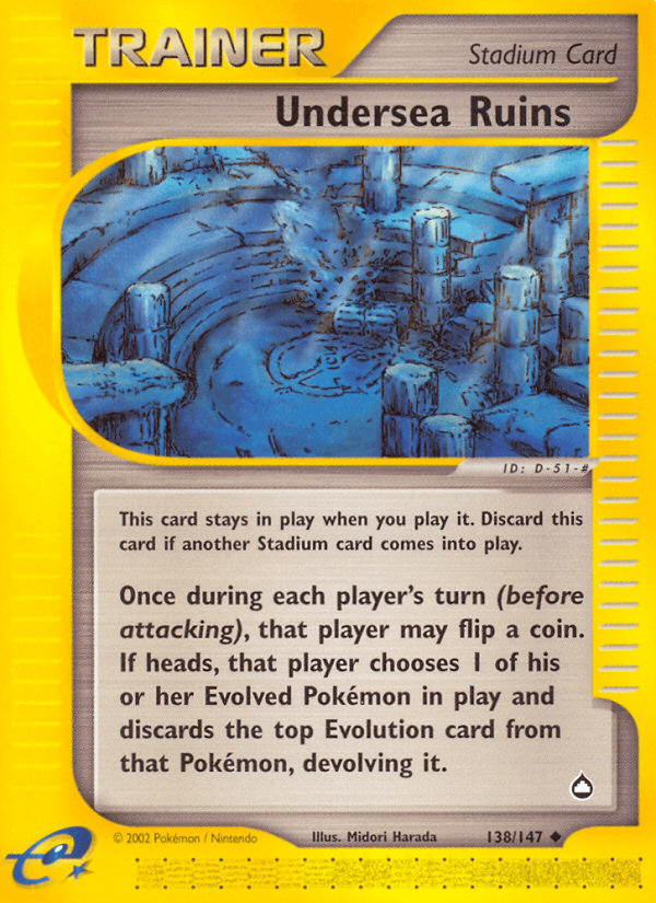 Undersea Ruins artwork — Aquapolis 138/182