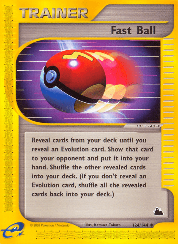 Fast Ball — Skyridge 124/182