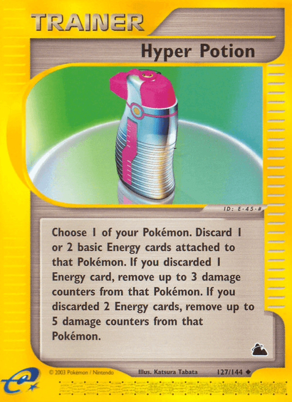 Hyper Potion artwork — Skyridge 127/182