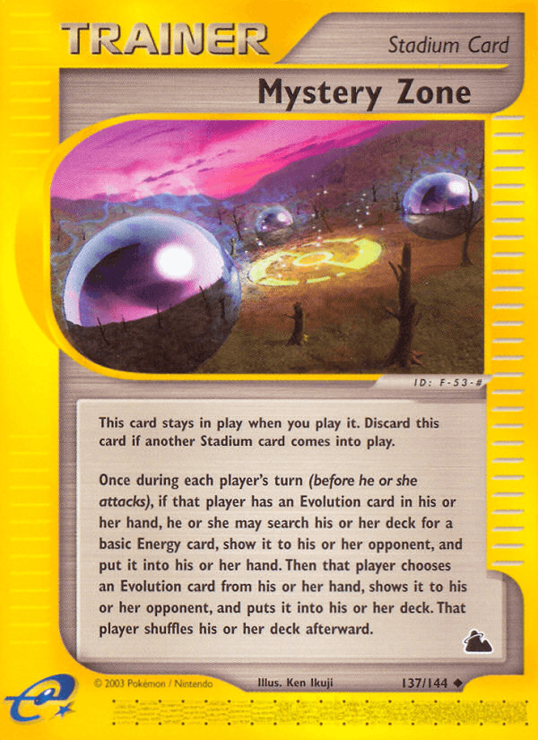Mystery Zone — Skyridge 137/182
