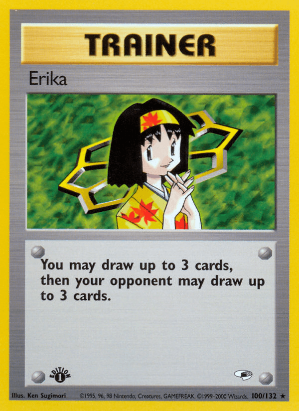 Erika artwork — Gym Heroes 100/132