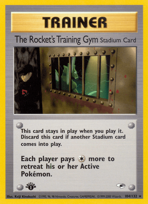 The Rocket's Training Gym artwork — Gym Heroes 104/132