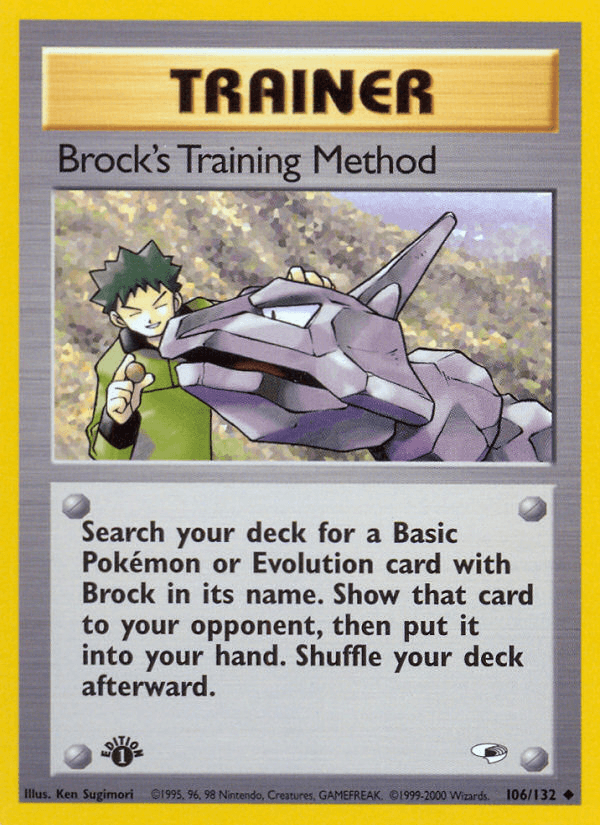 Brock's Training Method — Gym Heroes 106/132