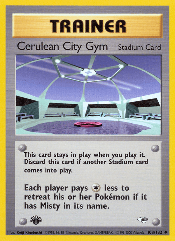 Cerulean City Gym — Gym Heroes 108/132