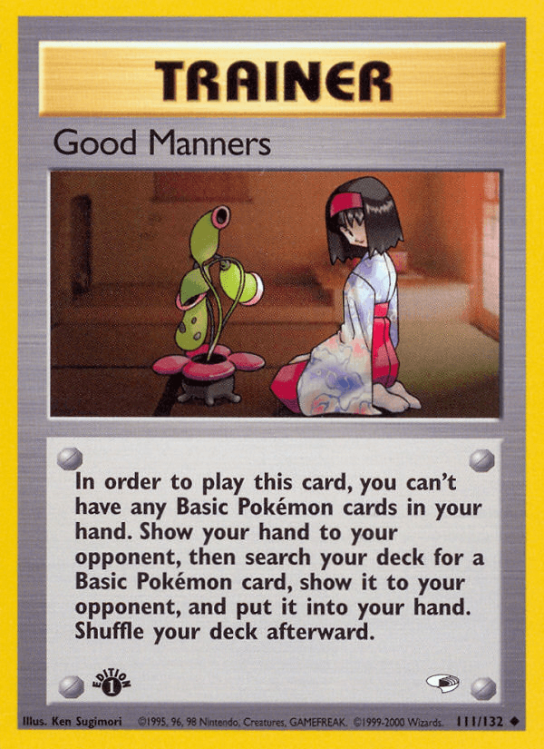 Good Manners — Gym Heroes 111/132