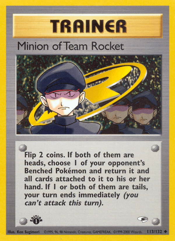 Minion of Team Rocket — Gym Heroes 113/132