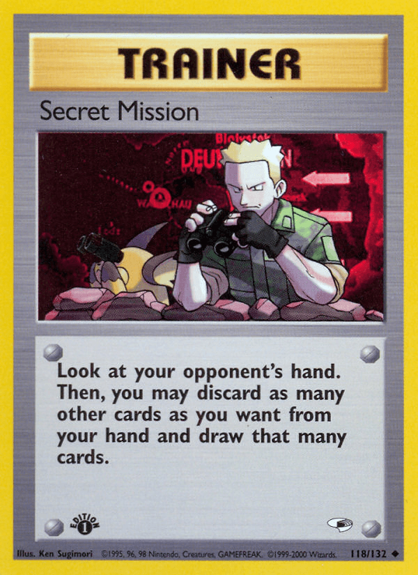 Secret Mission artwork — Gym Heroes 118/132