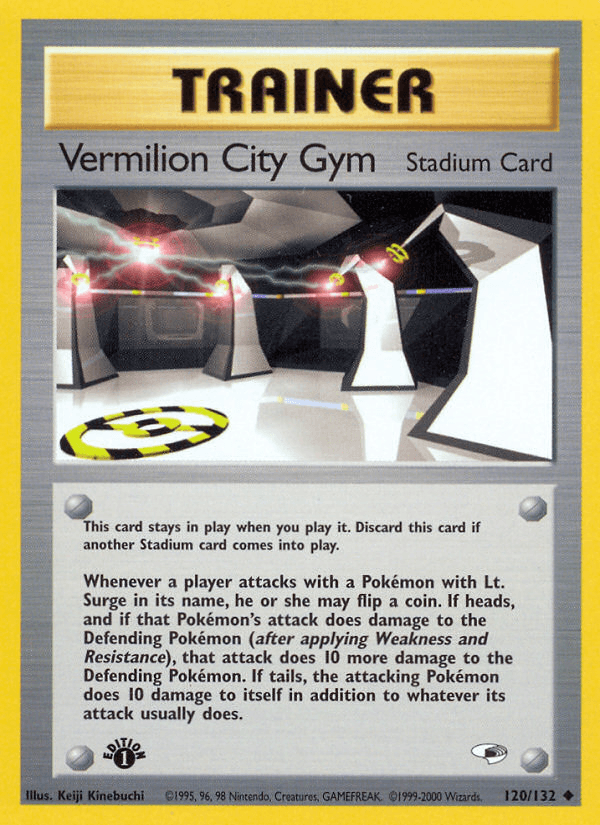 Vermilion City Gym artwork — Gym Heroes 120/132